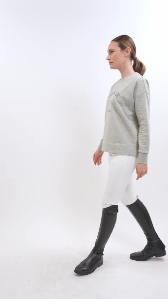 Harcour Galopea Sweat Unisex GrisChiné(GreyMel)