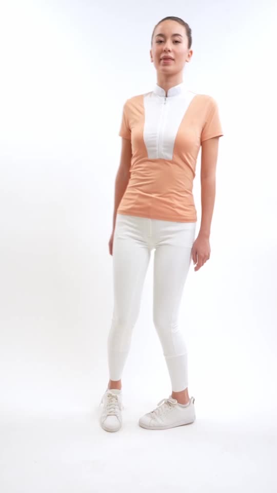 Harcour Paris Polo de concours Abricot (Apricot)