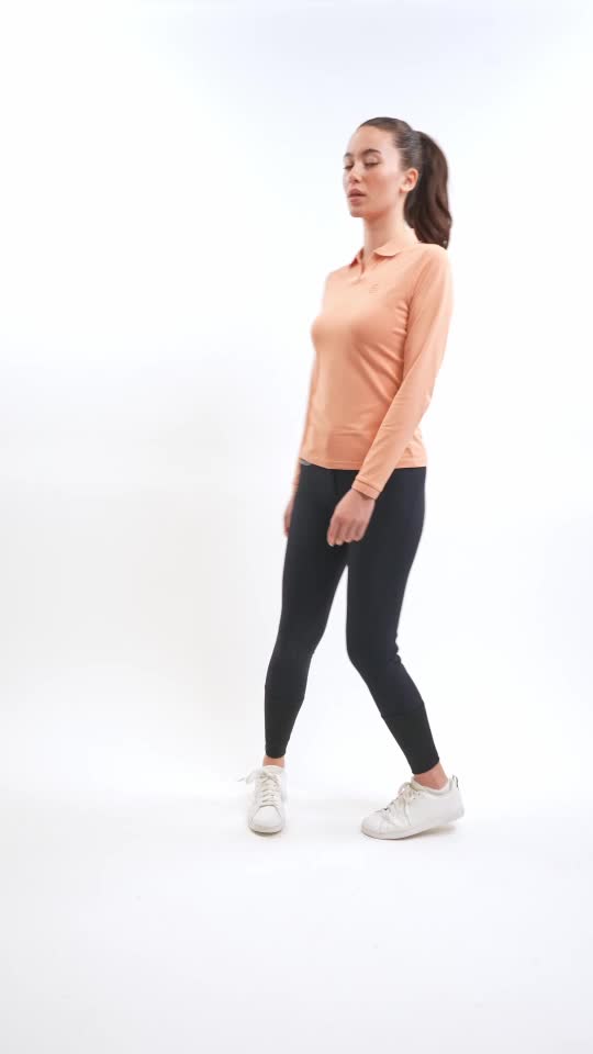 Harcour Pepite Polo technique Abricot (Apricot)