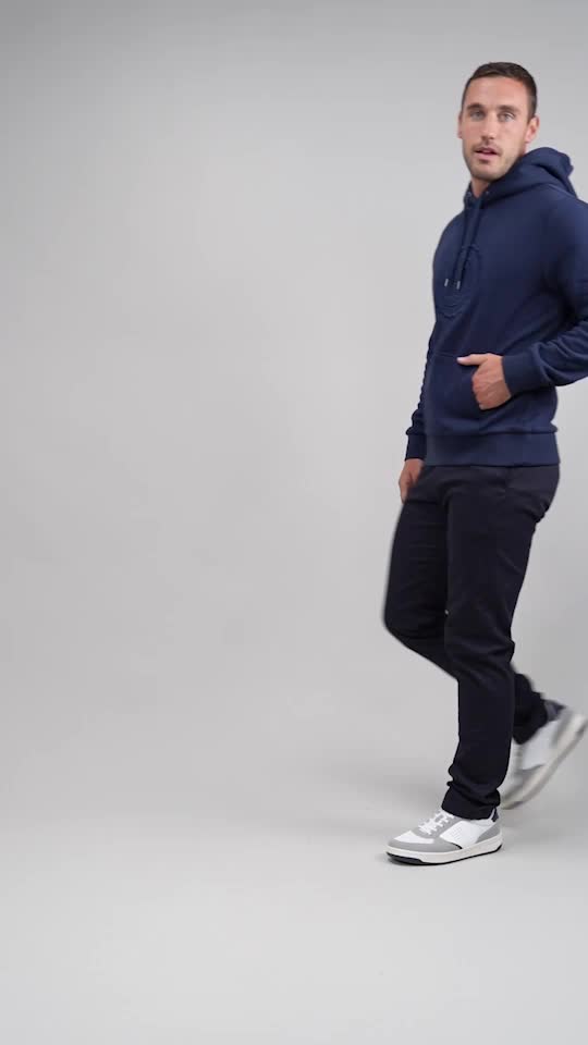 Harcour Samy Sweat homme Marine (Navy)