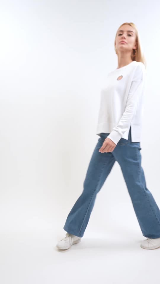 Harcour Santana Sweat Blanc (White)