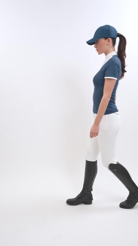 Harcour Shine Polo de concours BleuLagon (Sailor)