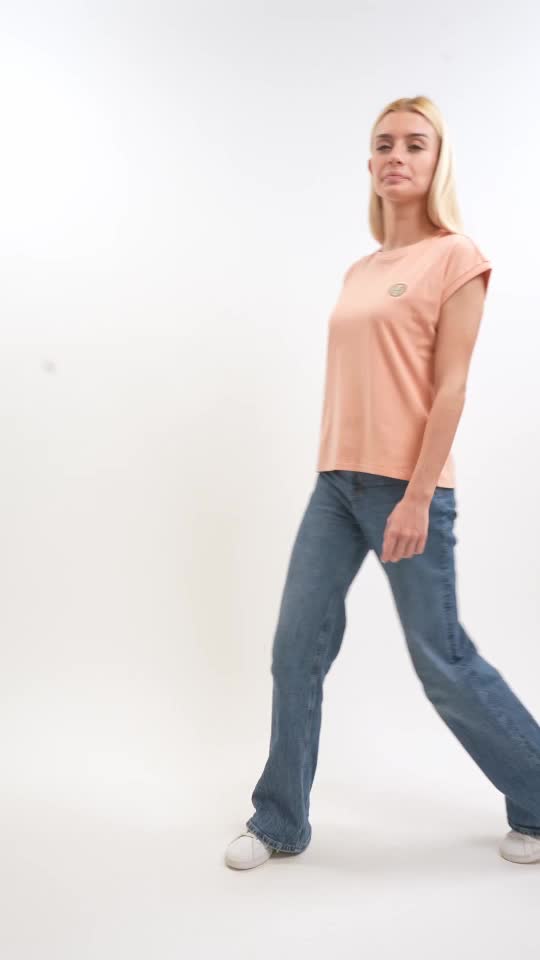 Harcour Tchaka Tee-shirt Abricot (Apricot)
