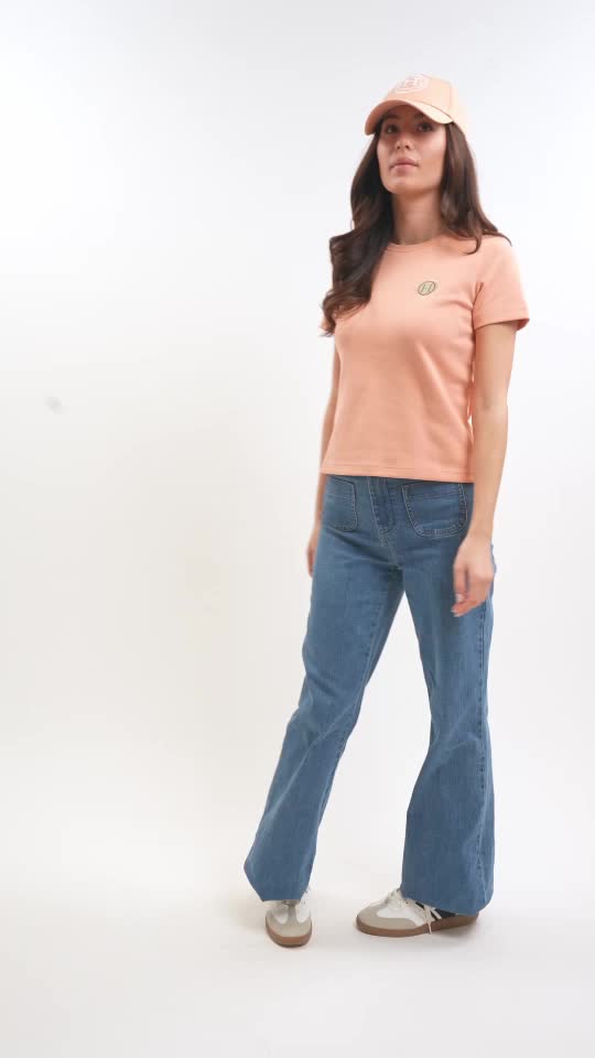 Harcour Telma Tee-shirt Abricot (Apricot)