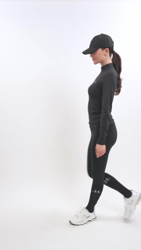 Harcour Tess Polo Technique Noir (Black)